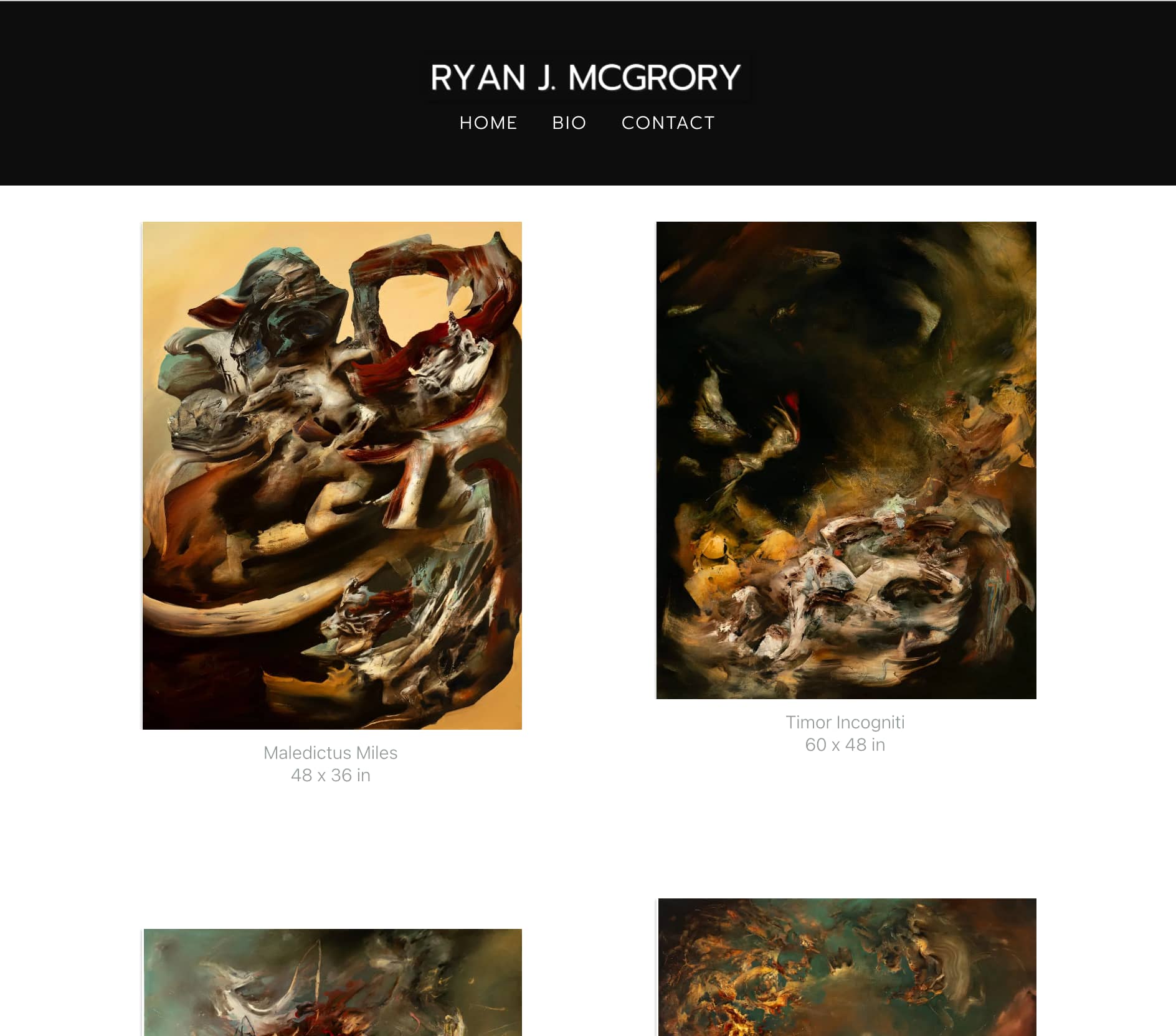 Ryan J. McGrory Artist Website