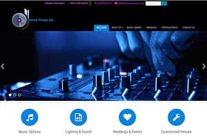 Dance Music Etc. Website