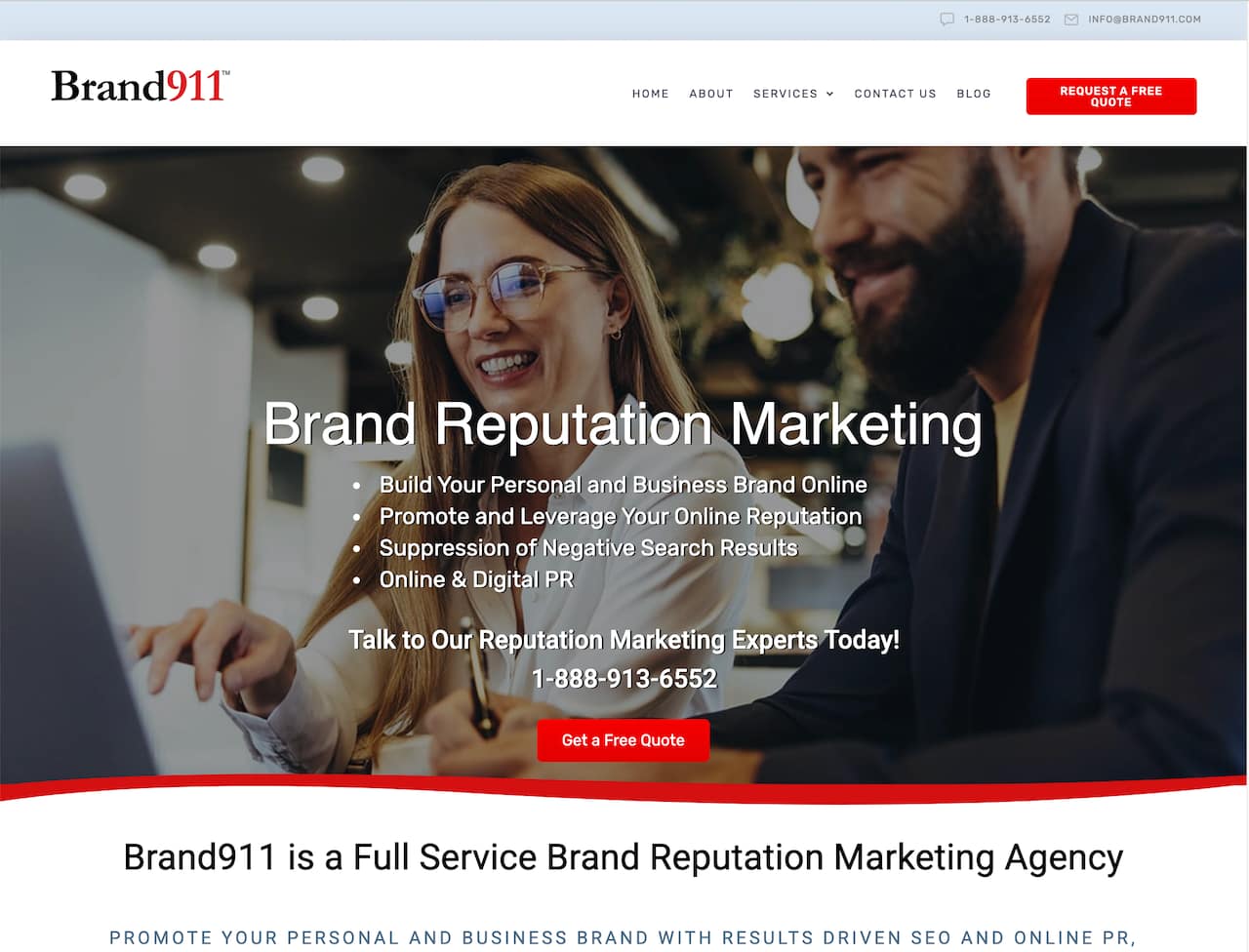 Brand911-website
